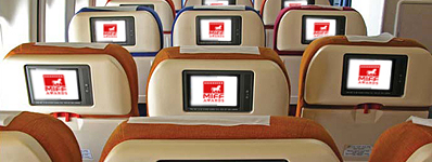 Il MIFF in diretta su Up Tv On Board: la televisione di bordo di Alitalia